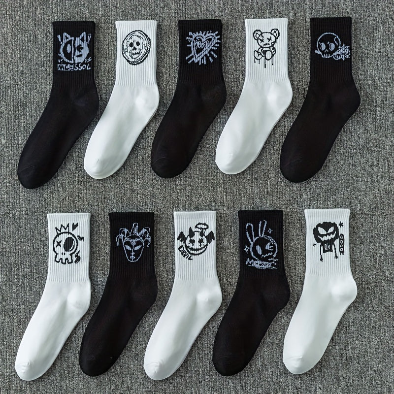 Black & White Socks